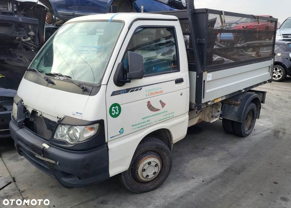 Kabina Piaggio Porter skrzynia biegów zawieszenie chłodnica koło felga - 5