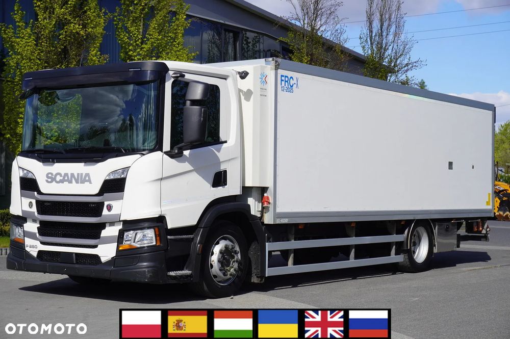 Scania P280 4x2 / Chłodnia 17 EPAL / 140 tys. km! / Hultsteins HS15FV - 1