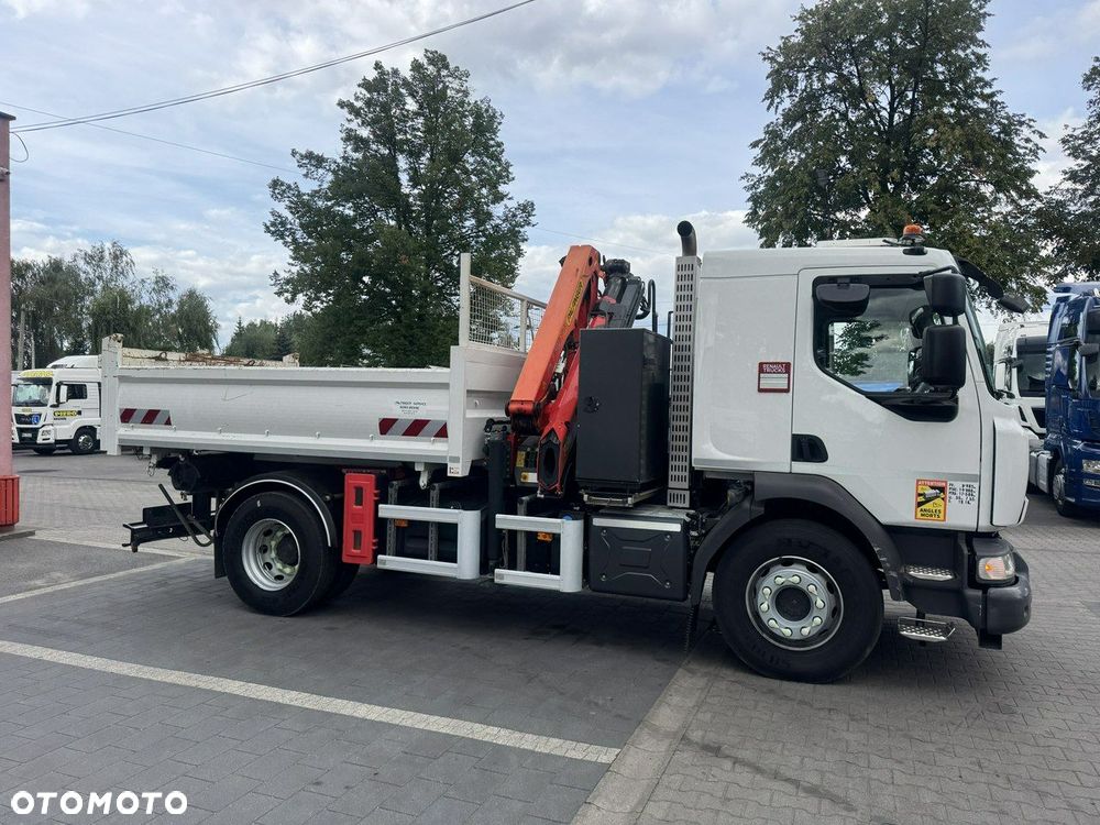 Renault D14 wywrotka 3 stronna, Hds palfinger pk 8501 - 3