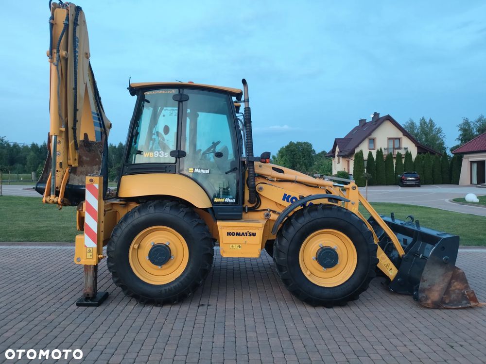 Komatsu WB93 S5 / RÓWNE KOŁA / SPROWADZONA / KOPARKO-ŁADOWARKA / - 6
