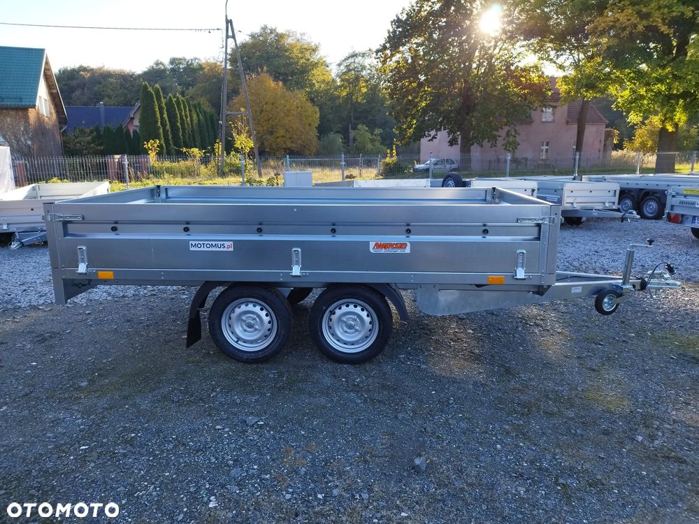 Neptun Przyczepa Neptun Nordica N7-302 DMC 750 kg 302x150x40 2 osie wszystkie burty otwierane koła pod spodem - 3