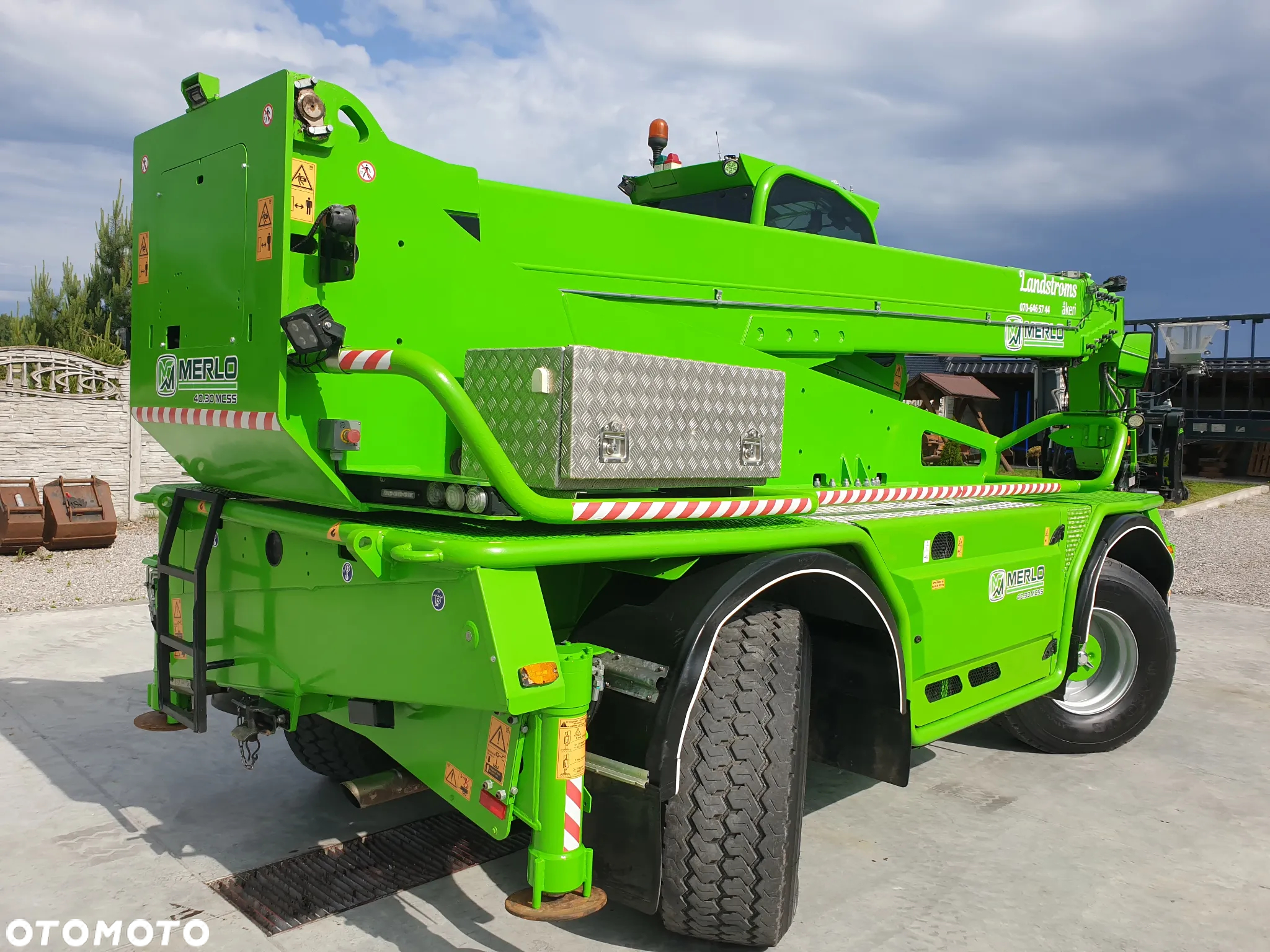 Merlo ROTO 40.30 MCSS KOSZ/PILOT/WIDŁY SPROWADZONA PIĘKNY STAN - 36