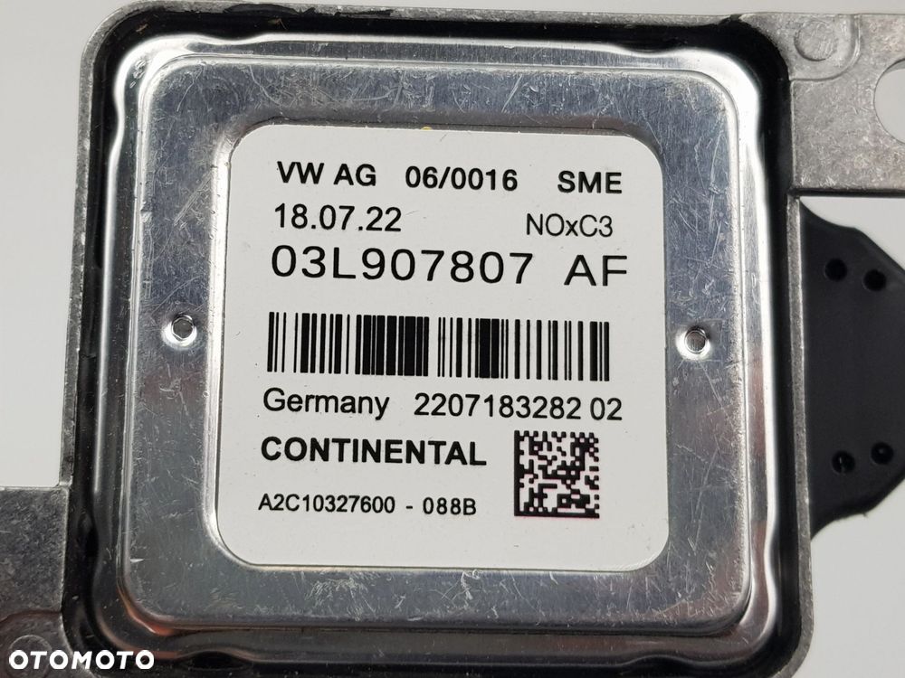 NOWA ORYGINALNA Sonda Lambda NOX Audi A4 B8 Volkswagen Sharan 03L907807AF - 3