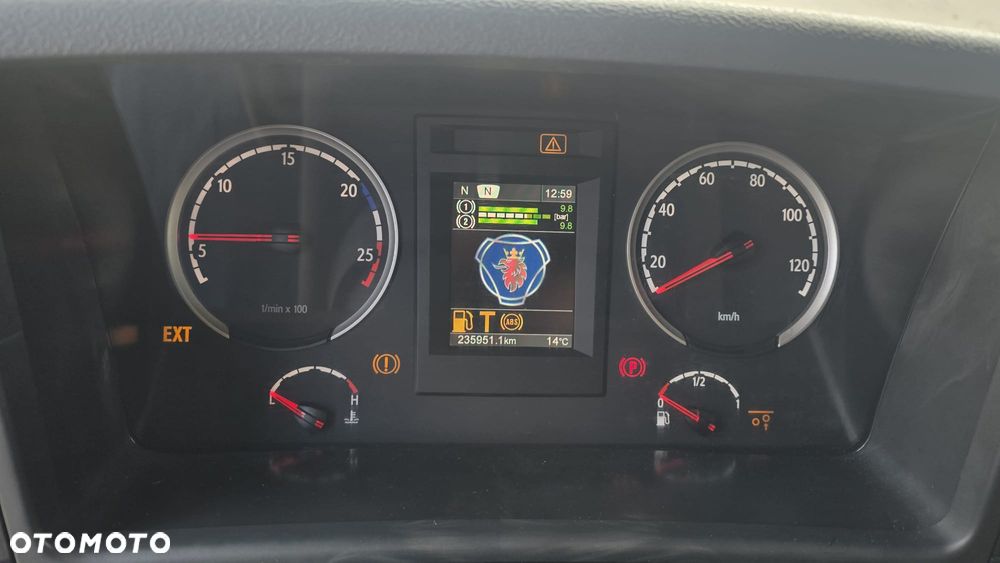 Scania P360 6x2 13l 6cyl PDE  4.3m rozstaw rama do zabudowy beczka asenizacyjna mleko wywrotka niski przebieg! - 8