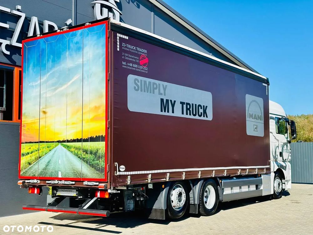 MAN TGX 26.420 E6 / plandeka / firanka / JAK NOWY ! / Świeżo z NIEMIEC !!!! - 6