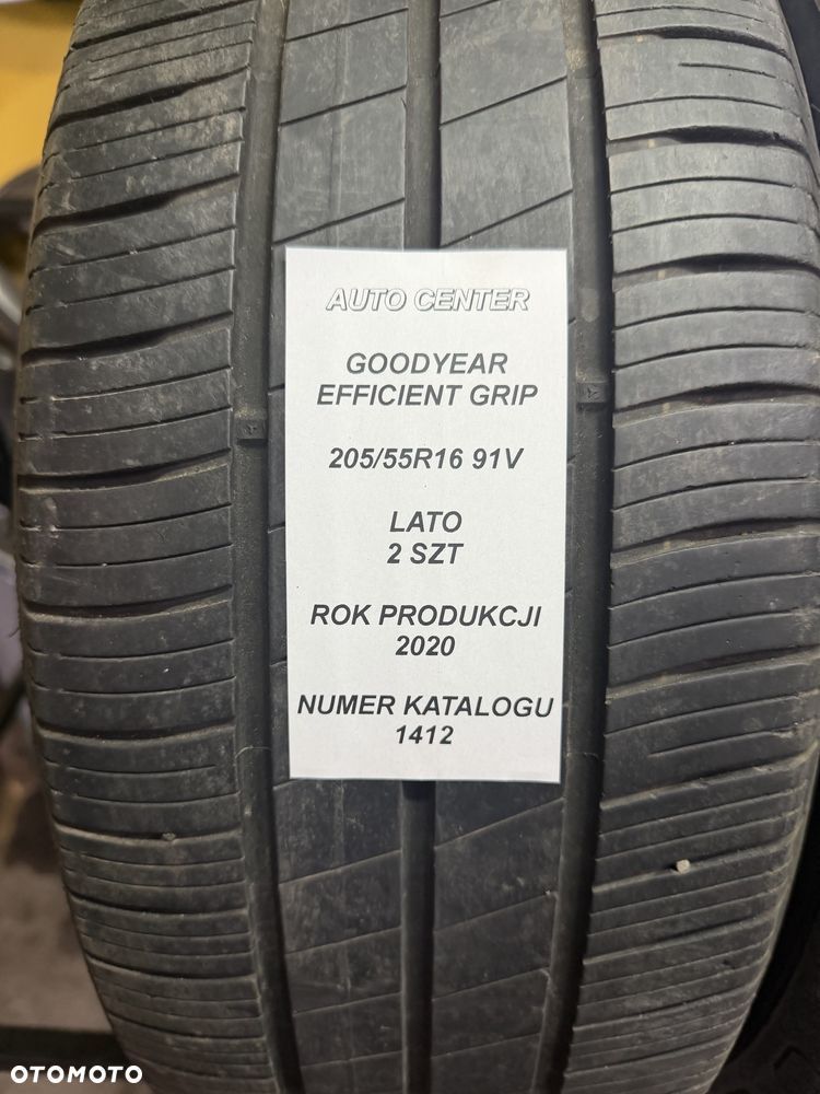 Opony letnie 205/55R16 91V GoodYear Efficient Grip | 2020 | 2 sztuki - 2