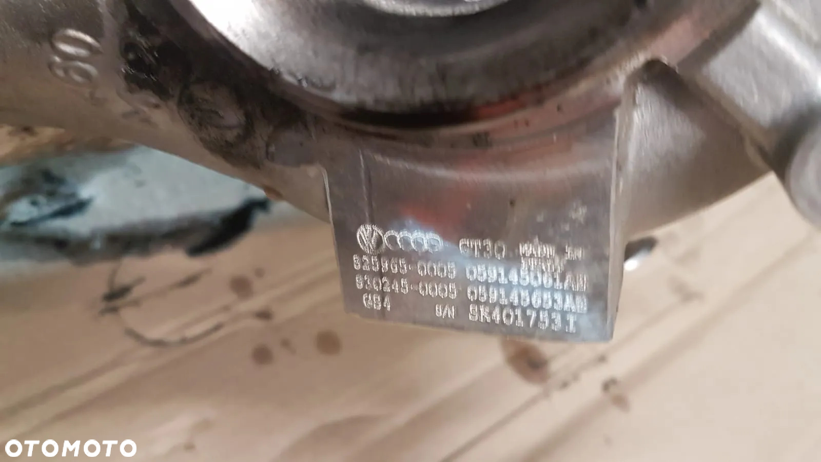 AUDI A6 C7 4G9 3.0 BTDI TURBO TURBINA 059145654ae 059145653ab - 5