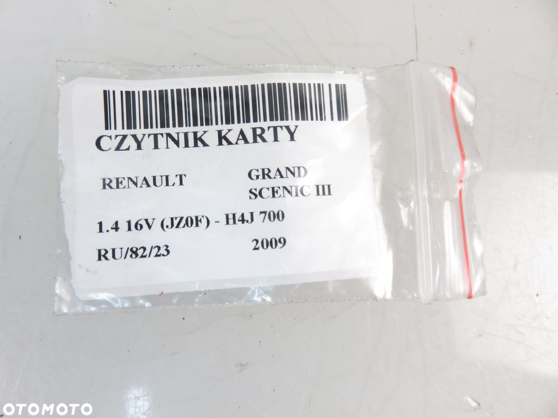 CZYTNIK KARTY RENAULT GRAND SCENIC III 285909828R A2C53185186 - 2