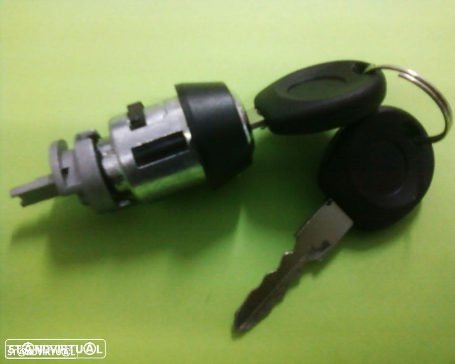 Canhão da ignição com chaves Vw Golf II Mk2 III Mk3 Jetta 191905855 1H0905855 - 1