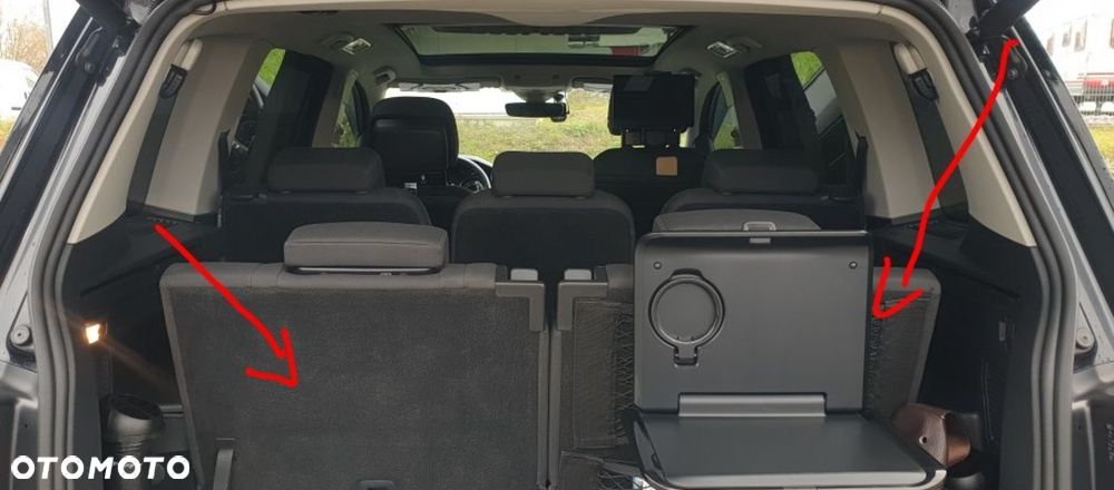 Fotele samochodowe do Volkswagen Touran 0d 2015 roku do 2026 ostatni rząd siedzeń alcantara wraz z tunelem miedzy siedzeniami i wszystkimi śrubami - 3