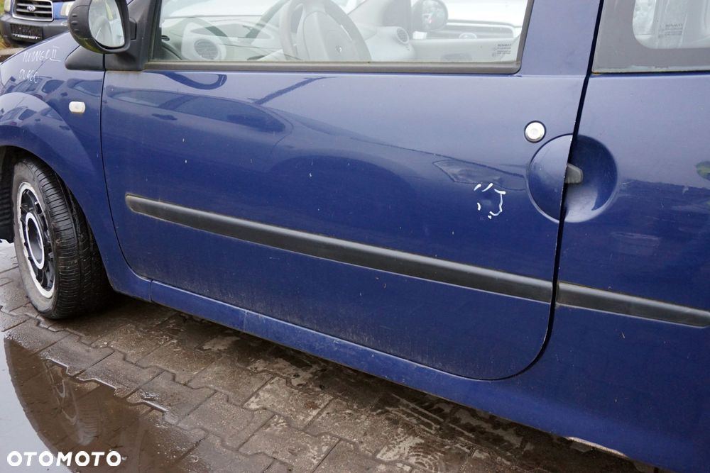 DRZWI PRZEDNIE LEWE TWINGO II OV460  GRANATOWY RENAULT 2007-2014 - 2