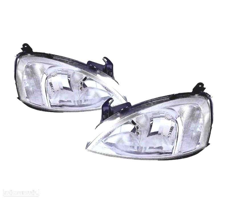 FARÓIS OPTICAS PARA OPEL CORSA C 00-03 E COMBO 01- MM. - 1