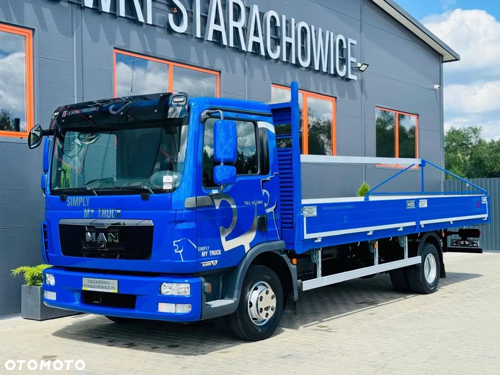 MAN MAN MAN TGL 12.180 // skrzynia aluminiowa // laweta // E5 // 12 DMC // manual - 2