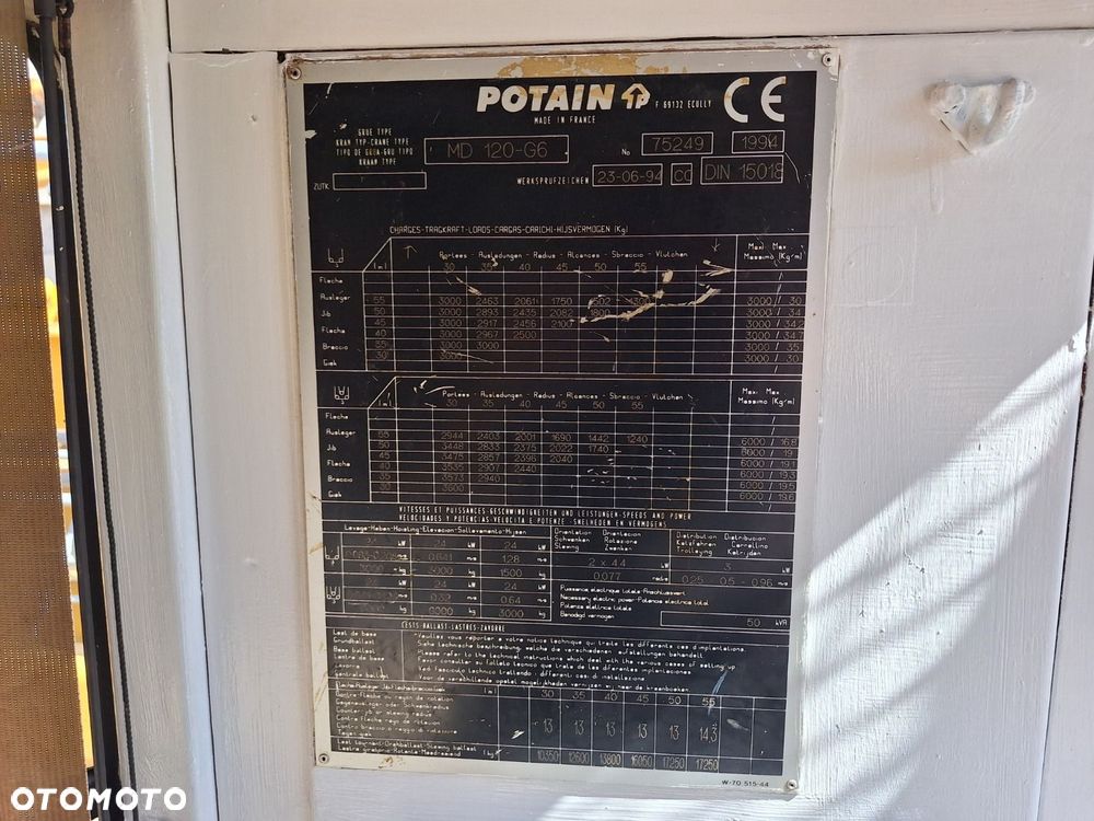 Potain Md 120-G6 - 24