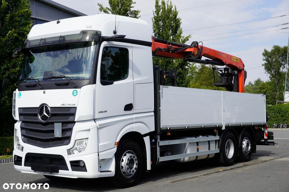 Mercedes-Benz Actros 2545 MP5 / 100 tys. km / HDS Palfinger PK 18.001L SLD A / oś skrętna / 3 szt._259279 - 6