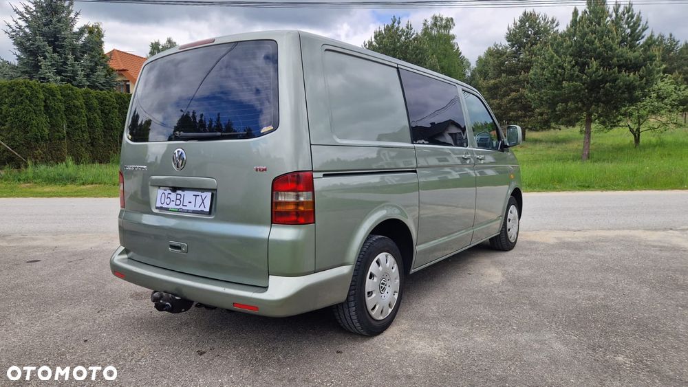 Volkswagen TRANSPORTER T5 Klima Elektryka Tempomat Navi Kamera Dubel Kabina 6os Brygadówka - 22
