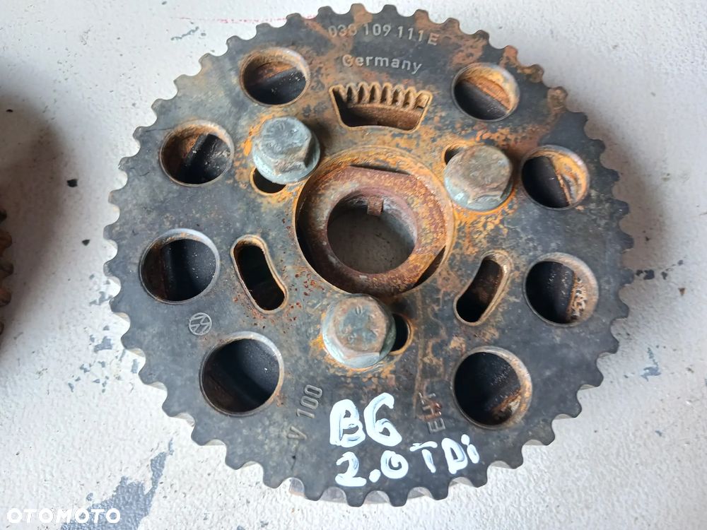 Koła koło wałka rozrządu 03G109240 Audi Volkswagen Seat Skoda 03G109111E 2.0 TDI 140KM BKP Bmn Bmr Bkd Blb Bre Brf Brd Bsy Byl Bma Bwc - 2