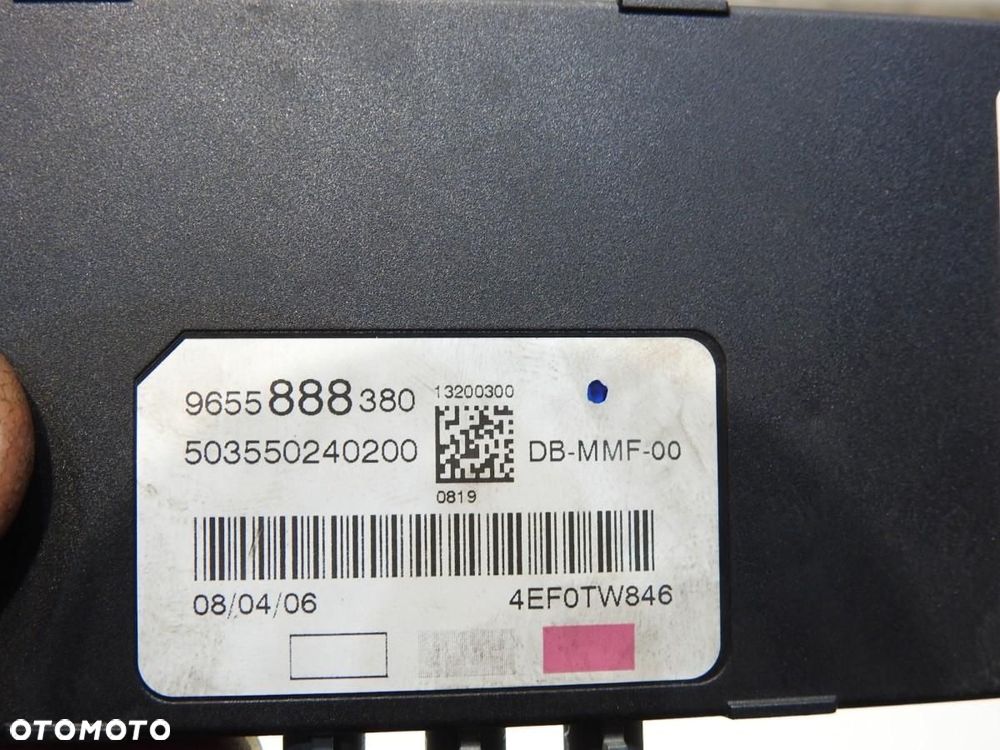 WZMACNIACZ ANTENY PEUGEOT 607 9655888380 - 6