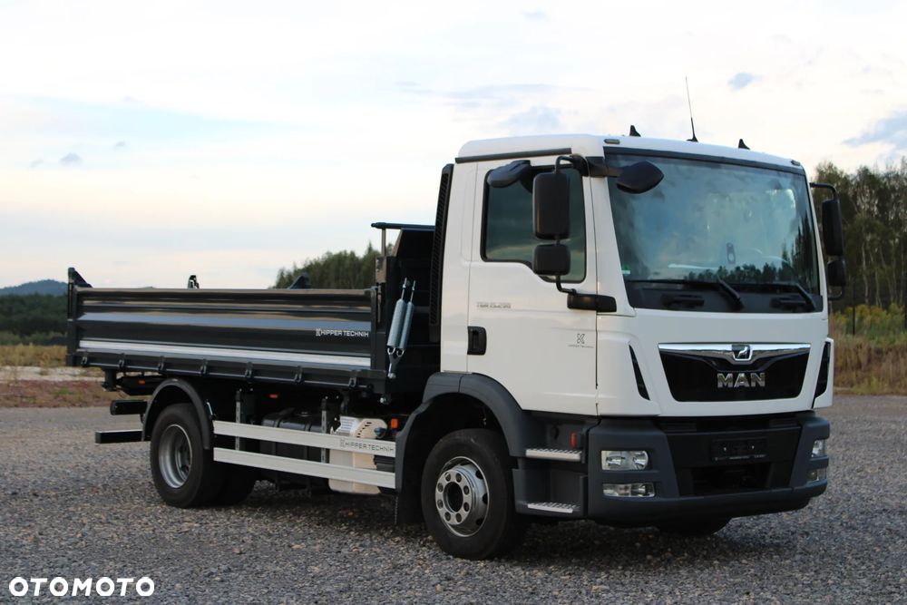 MAN TGM 15.290 Nowy 3-stronny WYWROT Kiper Wywrotka Blokada mostu Duża ładowność 8000 kg 15.250 18.290 Atego TGL Midlum TGS TGX Eurocargo - 12