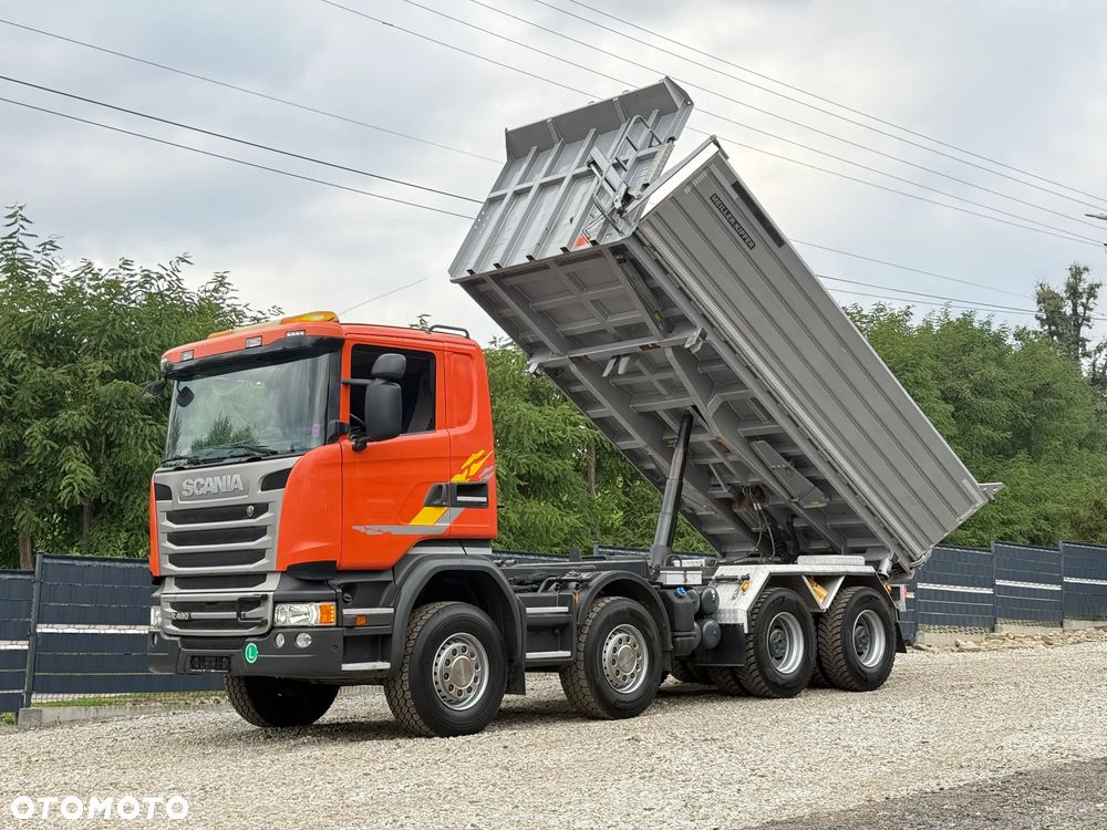 Scania * Kiper * Wywrotka *  Scania R490 * 8X4 * Bordmatic * Jak Nowy * Stan Perfekcyjny * Sprowadzony - 20
