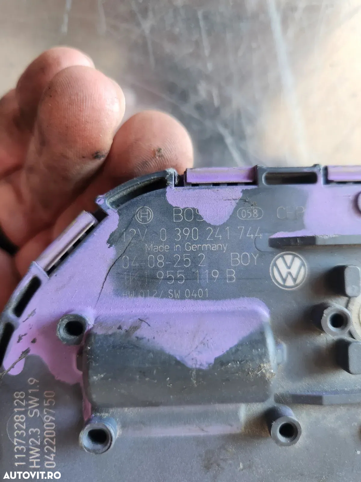Motoras Stergator Fata Vw Golf 5 V Cod 1KB - Dezmembrari Arad - 4