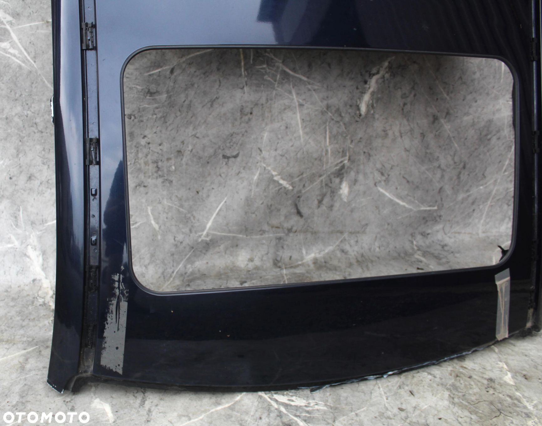 DACH POD SZYBERDACH BMW E60 317 ORIENT BLAU ORG - 2