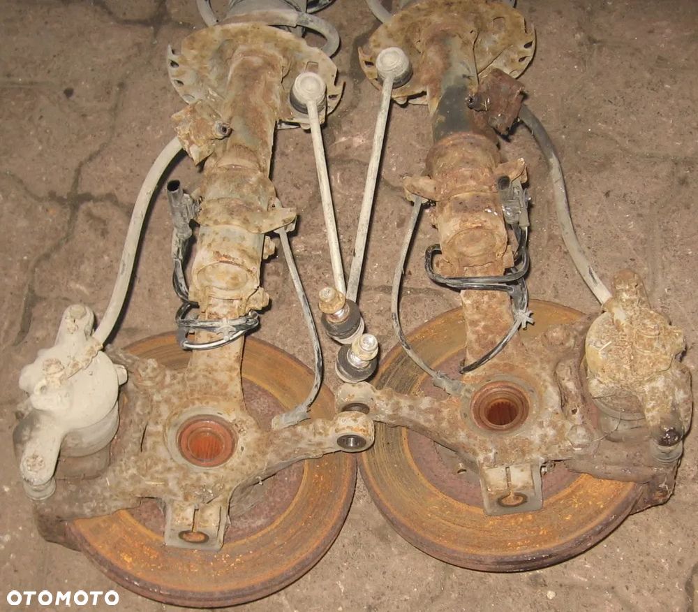 amortyzator sprężyna zwrotnica zacisk MICRA K12 1.2 16V - 4