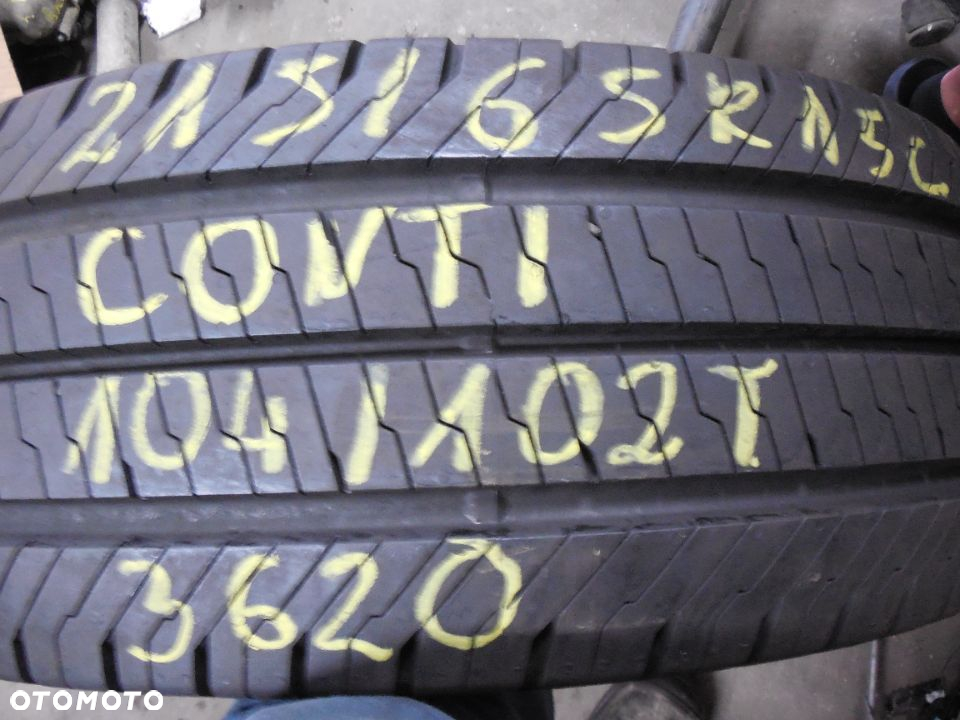 OPONY 215/65R15C CONTINENTAL VAN CONTACT ECO  DOT 3221 / 3620 10MM - 2