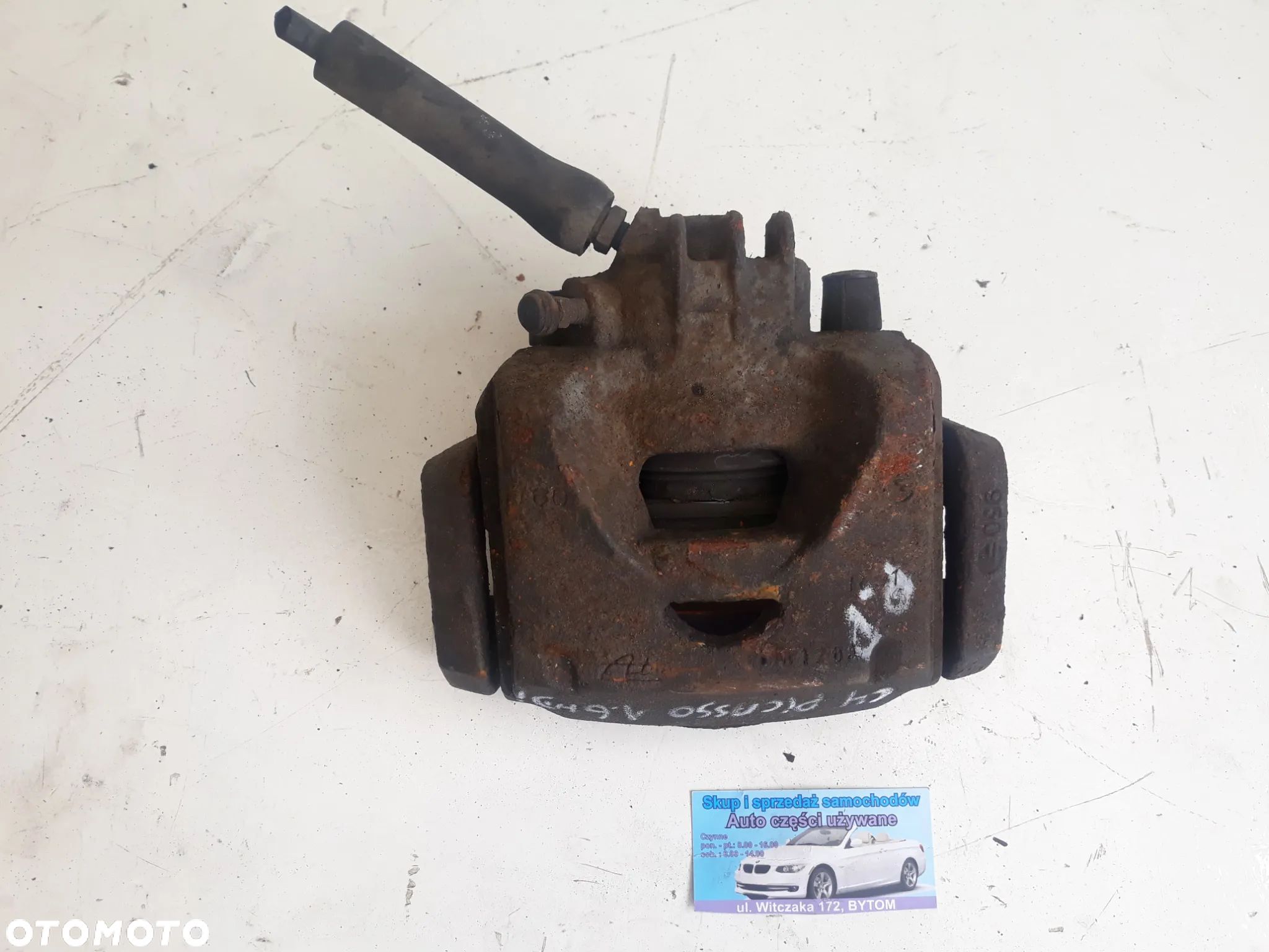 ZACISK HAMULCOWY PRAWY PRZÓD CITROEN C4 GRAND PICASSO 1,6 HDI  2008r - 1
