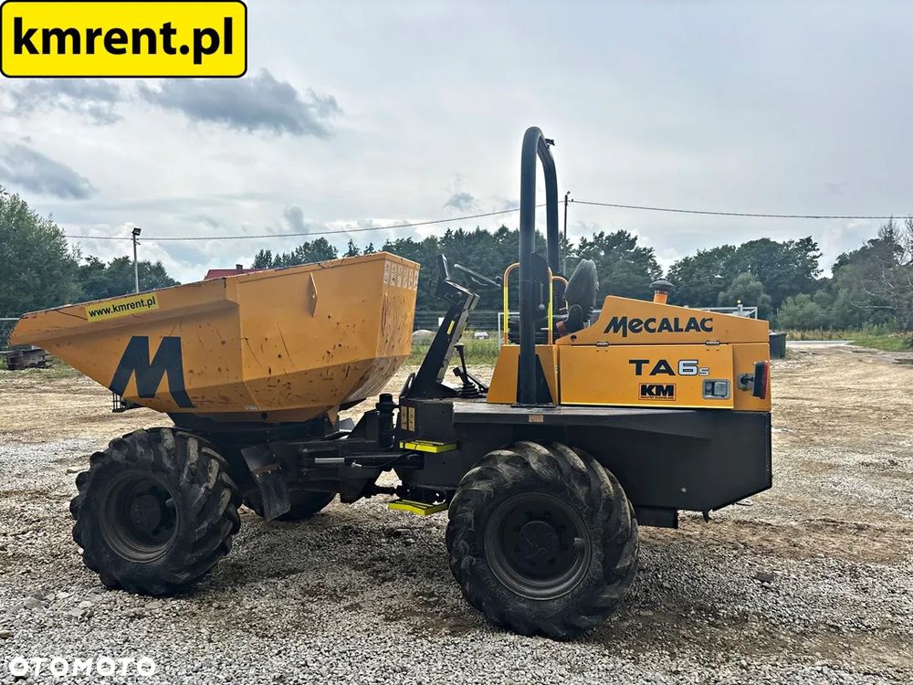 Mecalac TA6S WOZIDŁO 2019R | Wacker Neuson DV60, DW60, Thwaites 6 Tonne, MACH 2060, JCB 6T-1, 6T-2, Ausa D601 AHG, D600 APG, Hydrema 912, Terex TA6, TA6S, Benford PT6000, SXR6000, Bergmann C805S, 2060 R Plus, Volvo A25 - 16