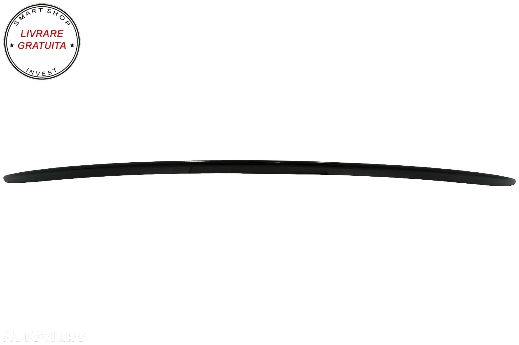 Eleron portbagaj Mercedes Clasa C Coupe C205 (2014-2019) Negru lucios- livrare gratuita - 4