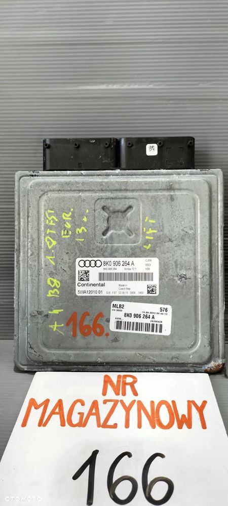 AUDI A4 B8 1.8TFSI 8K0906264A MODUŁ STEROWNIK GŁÓWNY SILNIKA KOMPUTER ECU