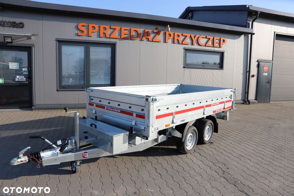TEMARED TIPPER 3015/2 C S 2,7T 303x153x40cm, DMC 2700kg, Koła 195R13C, Pompa elektryczna i ręczna , - 11