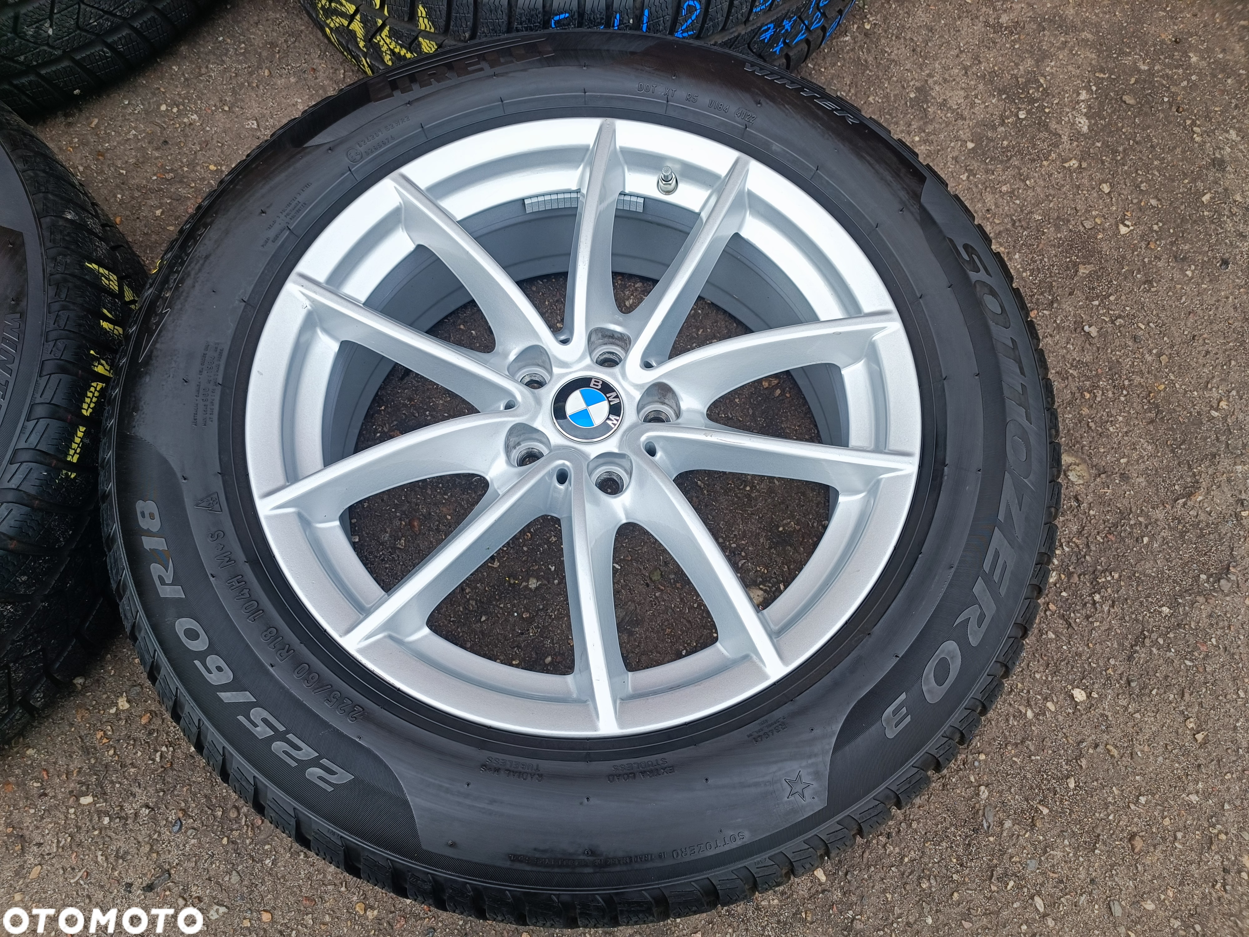 5x112 Alufelgi Felgi Aluminiowe 18 Koła Zimowe BMW X3 G01 X4 G02 2 G42 3 G20 G21 4 G22 G23 4GT G26 5 G30 G31 6 G32 7 G11 G12 Mercedes Audi 225/60 7,5mm - 4