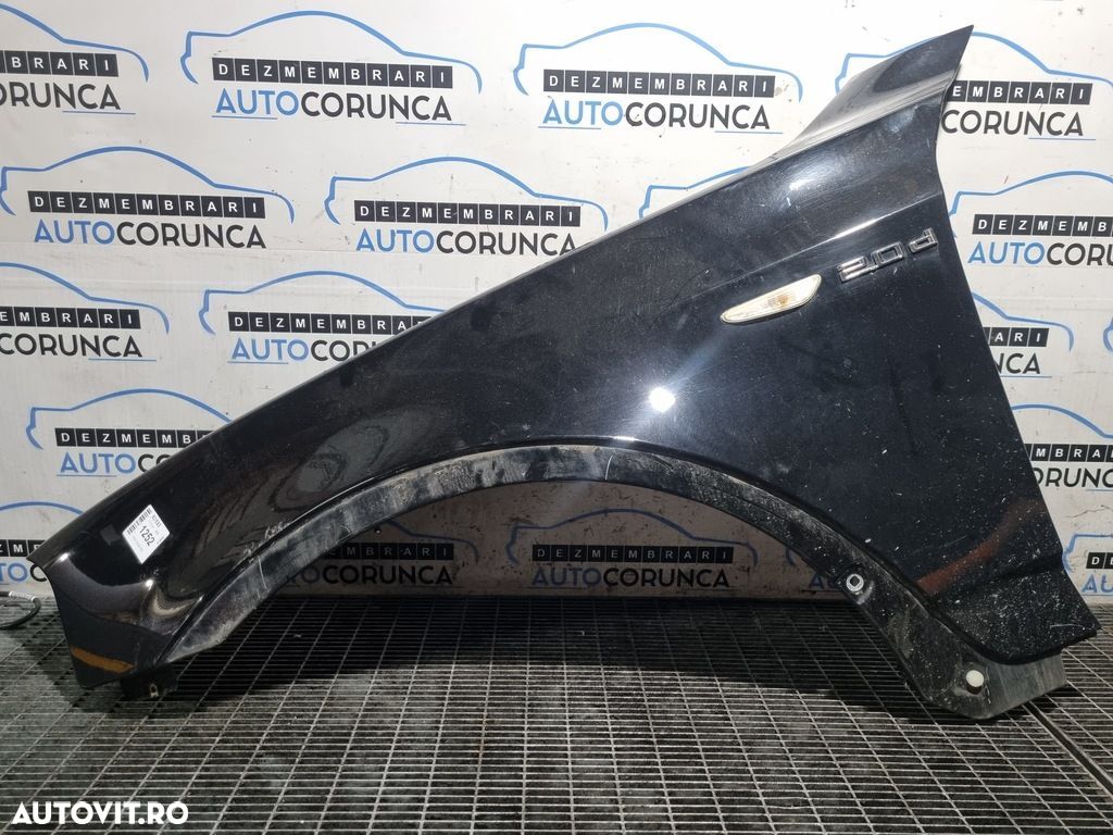 Aripa Stanga Fata BMW X3 E83 2006 - 2010 5 Usi Jet black 668 (1252) - 1