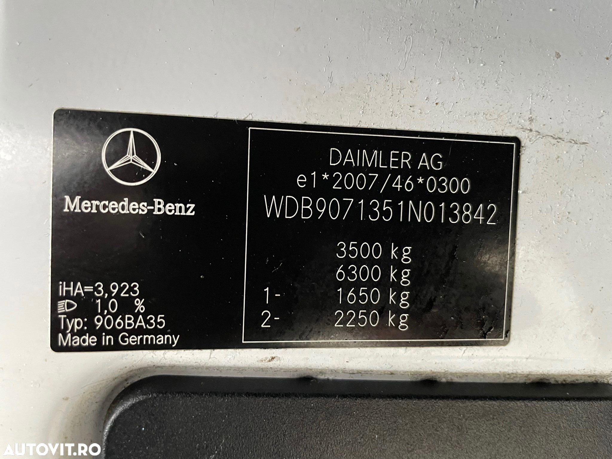 Mercedes-Benz Sprinter 319 CDI 3.0 D AUTOMAT LIFT 8 EUROPALETI - 33