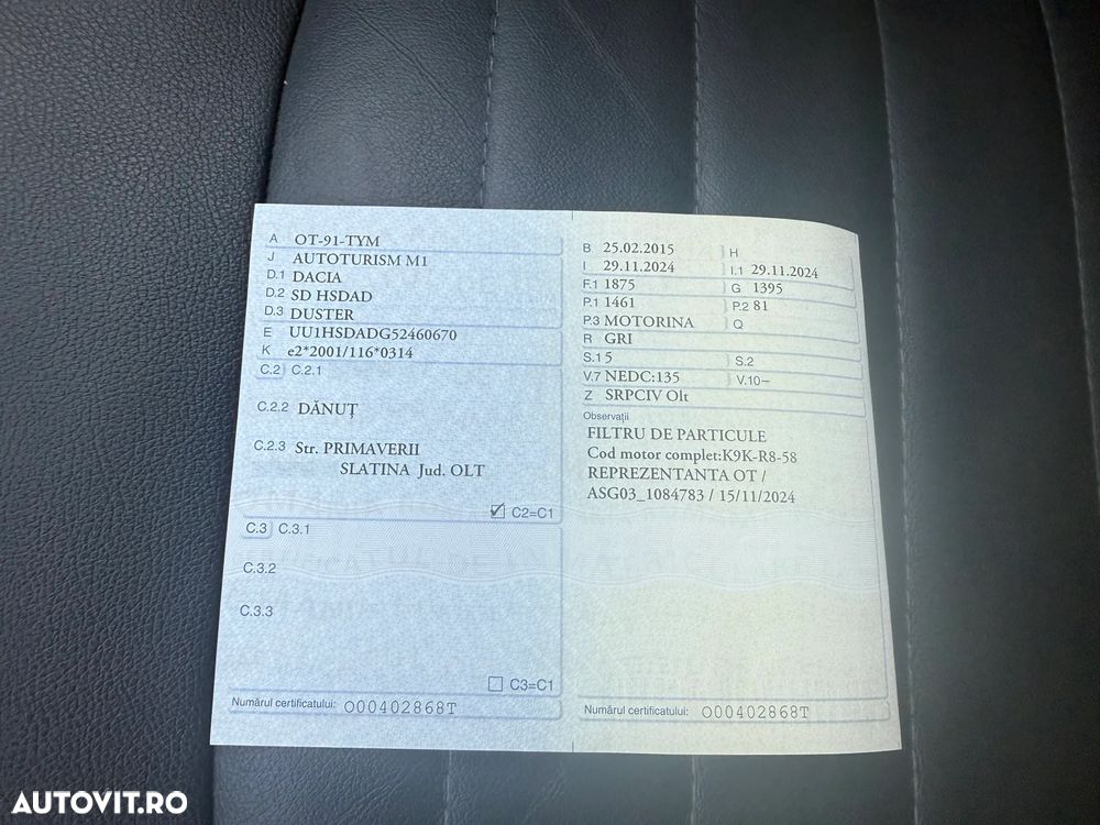 Dacia Duster dCi 110 FAP 4x4 Prestige - 17