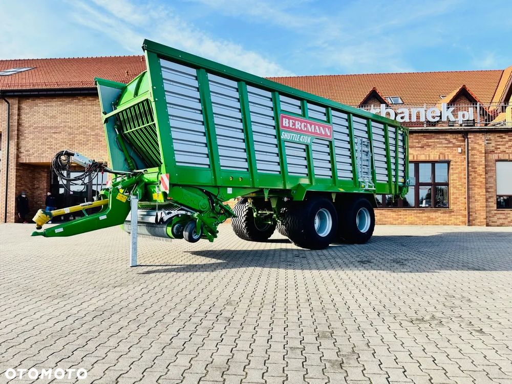 Bergmann Przyczepa samozbierająca Shuttle 470 K duża pojemność - 9