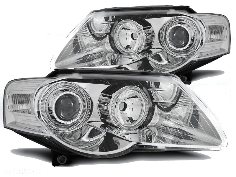 Lampy Reflektory VW PASSAT B6 05-10 DEPO Chrom - 2