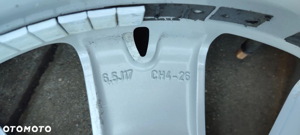 FELGI ALUMNIOWE 4x108 fi65 6.5Jx17 CALI ET 26 9684260580 CITROEN C4 C3 BERLINGO PEUGEOT KOMPLET 4 SZTUKI - 9