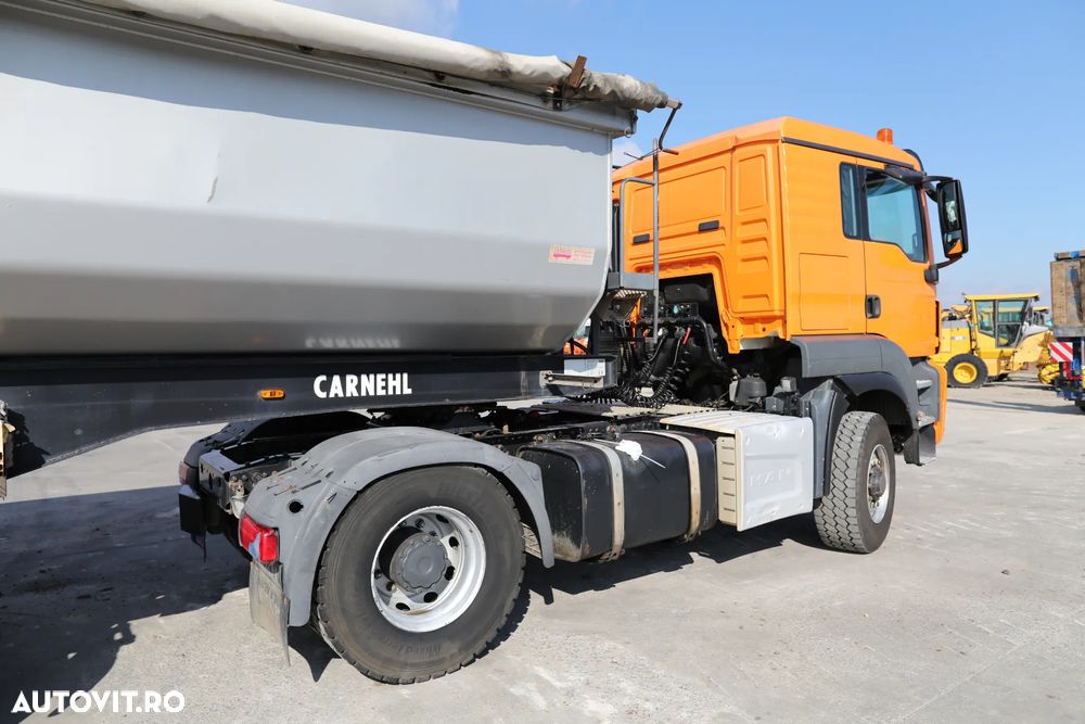 MAN TGS 18.480 4x4 + Semiremorcă Carnehl CHKS/AH Aluminiu - 3