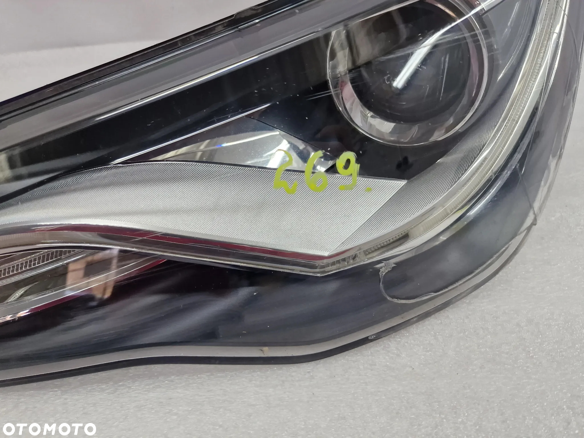AUDI A1 8X0 10- LEWA LAMPA PRZEDNIA PRZÓD XENON , NR 8X0941005 , NR AUKCJI LA269 - 4