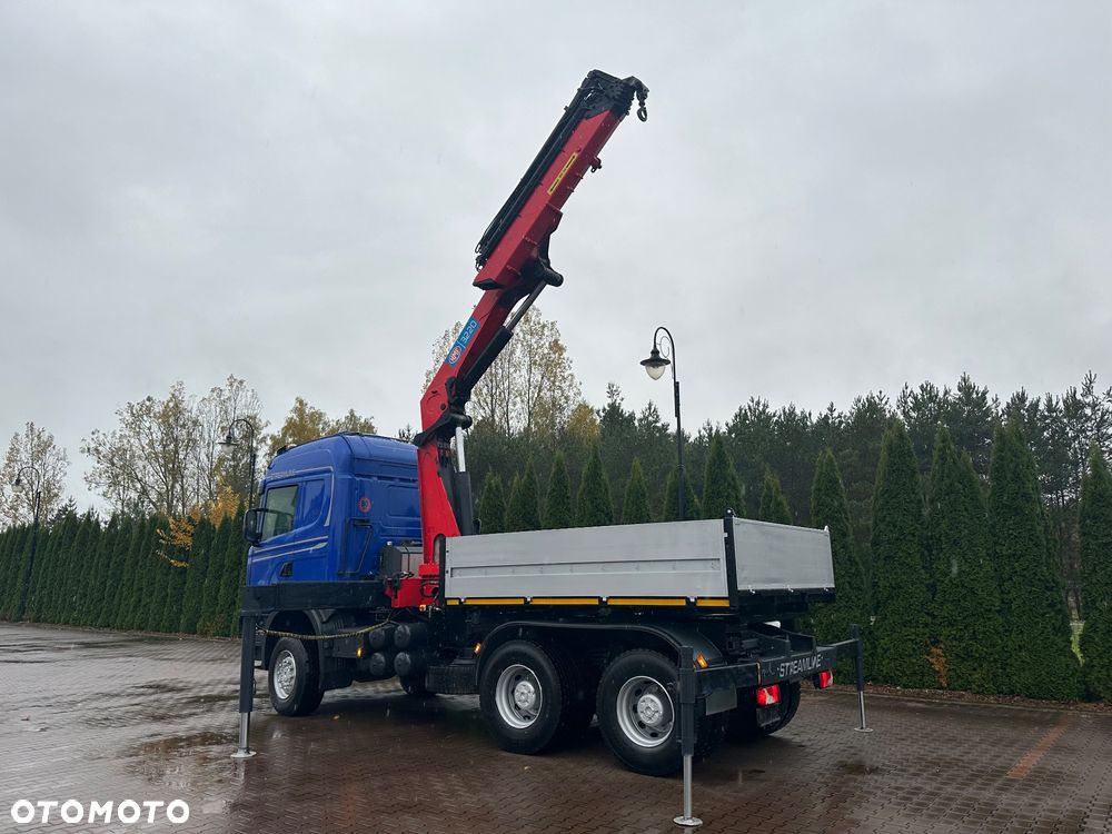 Scania G490 6x6 do energetyki słupów ciągnik specjalny Hds żuraw - 9