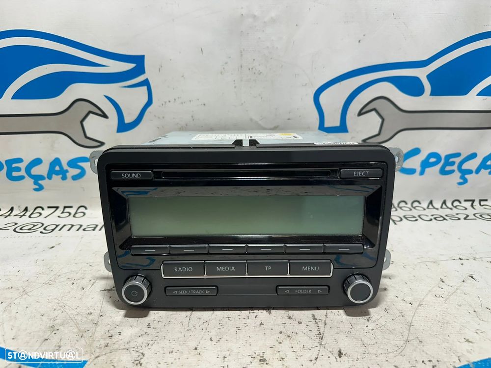 .Auto Radio CD Original VW Volkswagen Golf 6 MK6 VI 1K0035186AA 2008 - 2016 - 1