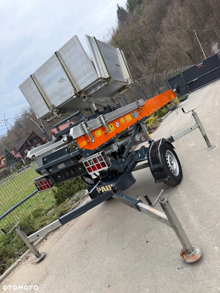 Paus Easy 18 WH-M Drabina Winda Dekarska mobilna aluminiowa TRANSPORTER DEKARSKO-BUDOWLANY w pełni Hydrauliczny 18 metrów. Obrotowy do okoła. 2018rok. Jak Nówka z salonu. praktycznie zerowy przebieg! Serwisy w Dekra do Końca. Sprowadzona z Komuny Norweskiej. Wielka Okazja. Sterowanie Hydrauliczne. Nowy model wózek jeździ od dołu dodatkowe ramię. Pojazd przyczepa lekka - 3