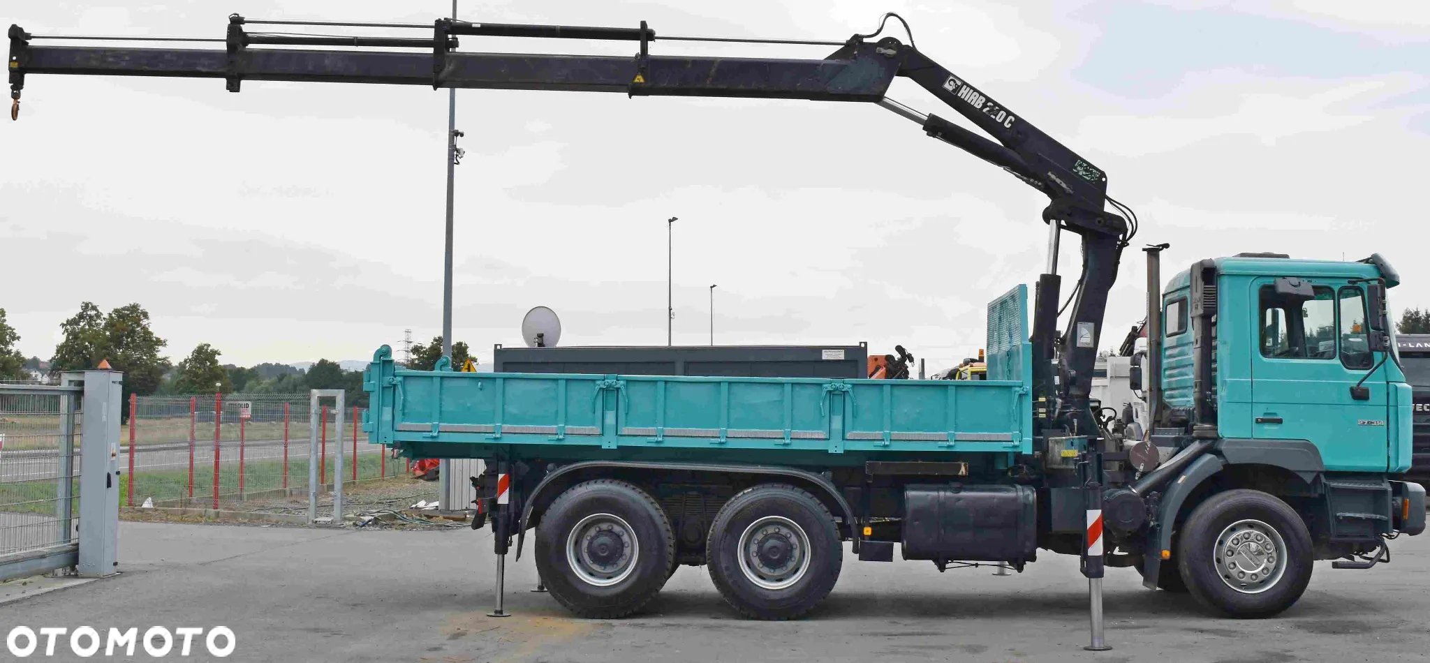 MAN 27 - 314 * WYWROTKA 5,30m + HIAB 220 C - 3 + PILOT / 6x4 - 5
