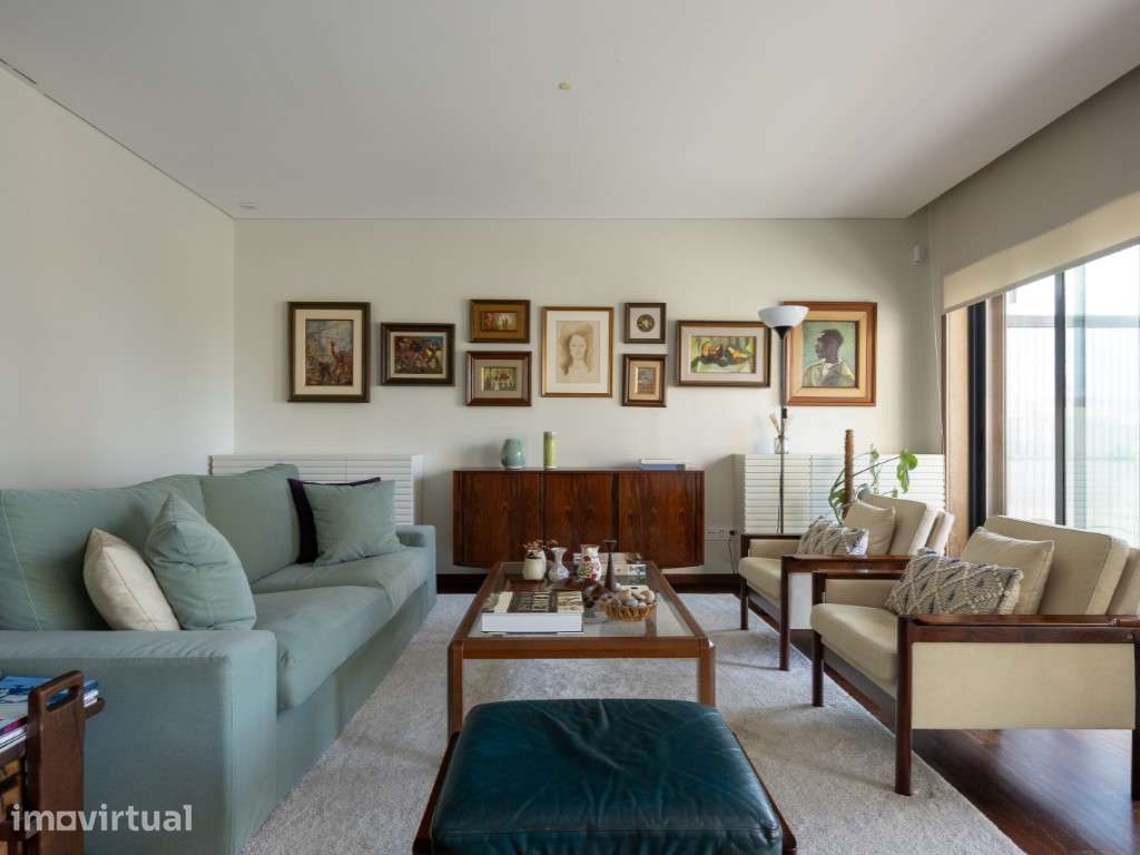 Apartamento T4 Duplex com vista mar, piscina e jardim em Canidelo, ... - Grande imagem: 4/37
