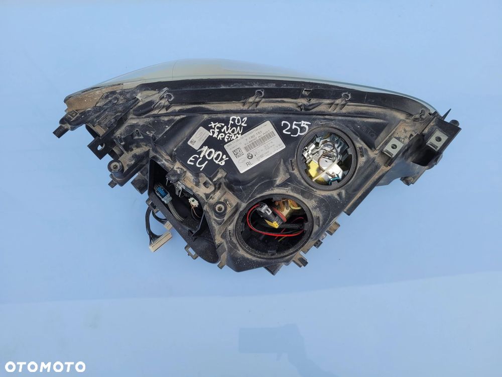 LAMPA LEWY PRZÓD PRZEDNIA BMW F01 F02 F04 XENON SKRĘTNY EUROPA - 2