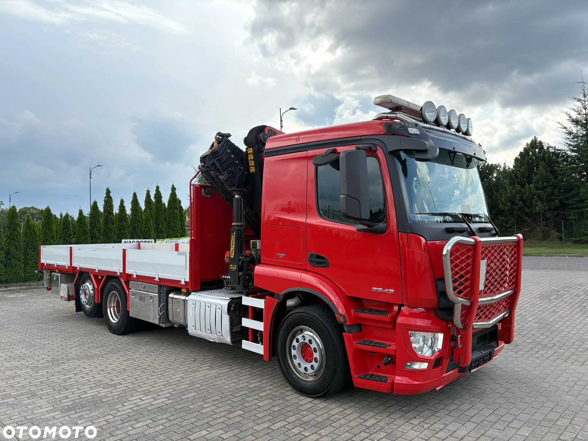 Mercedes-Benz ACTROS 2543 6x2 HDS PALFINGER 26002 ŻURAW CRANE - 5