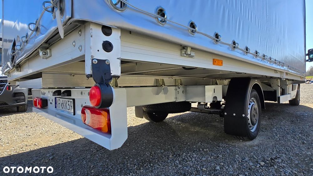 Renault Master 2x +zabudowa 12 palet-reg wysokości Spanie XXL - 13